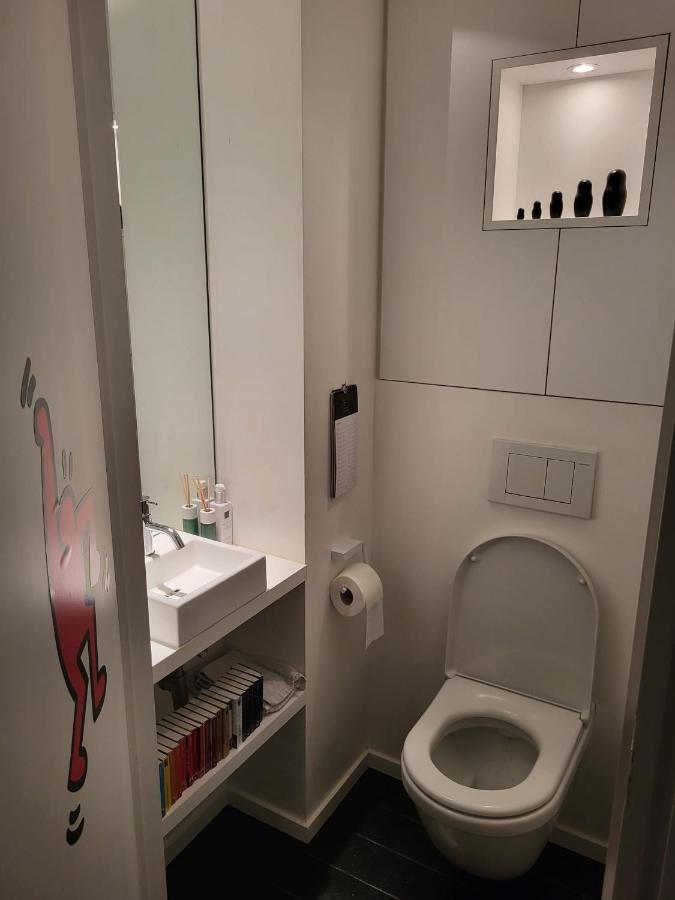 Gezellige Moderne Woning Met Zwemvijver Halle  Zewnętrze zdjęcie